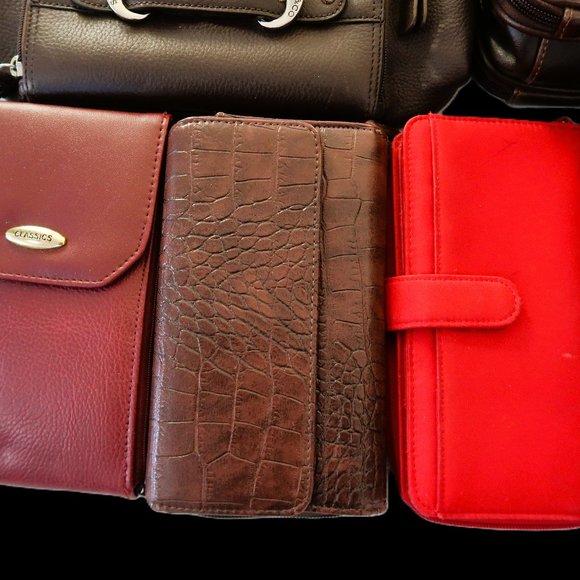 Vintage Collection of Clutch Wallets HandBags Purse ShoulderBags Mixed Lot of 6 - Picture 9 of 12